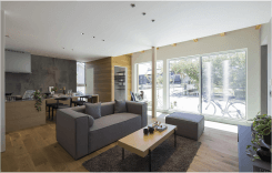 大開口の広々LDK