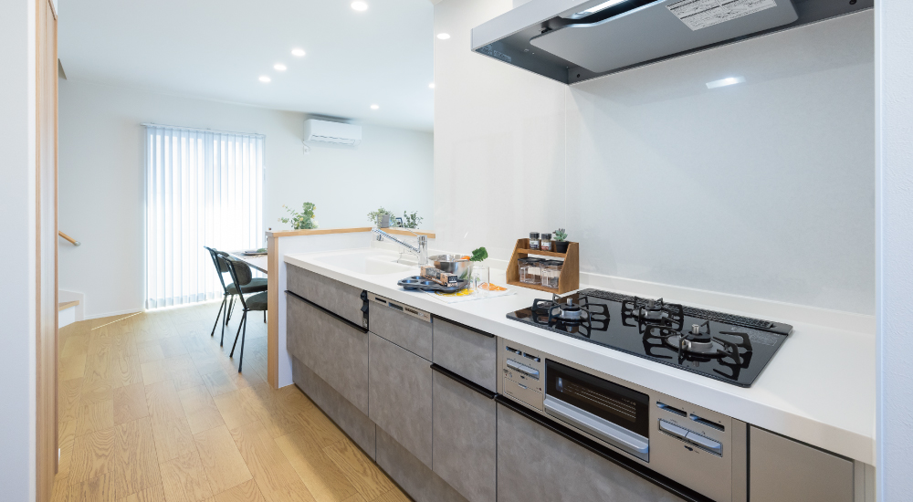 加古川市　ストークガーデン野口町野口2号地モデルハウス　SHOWA GROUP（ショウワグループ）昭和住宅　リビング