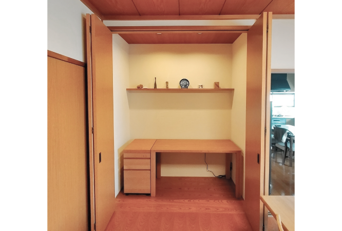 リフォーム・リノベーション　施工例　リフォーム後リモート空間