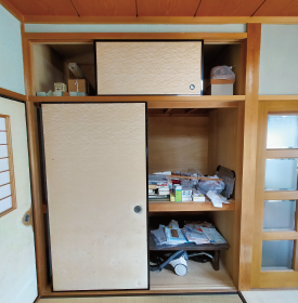 リフォーム・リノベーション　施工例 リフォーム前収納