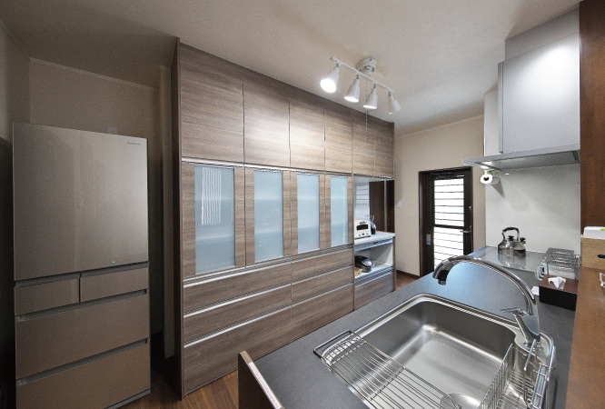 リフォーム・リノベーション　施工例　リフォーム後キッチン