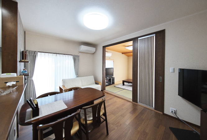 リフォーム・リノベーション　施工例　リフォーム後ダイニング