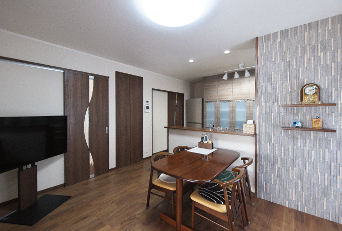 リフォーム・リノベーション　施工例　リフォーム後キッチン