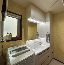 リフォーム・リノベーション　施工例　リフォーム前洗面所