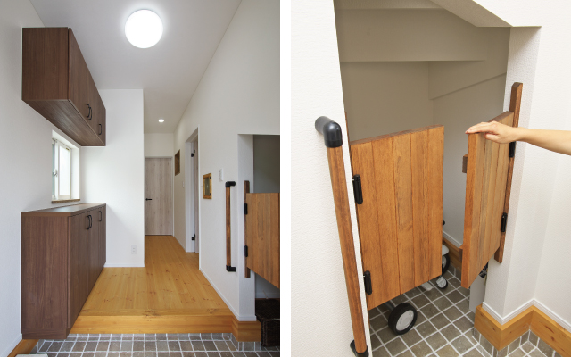 自然を肌で感じるかわいい家 の画像5