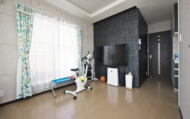 3階建て二世帯住宅の画像