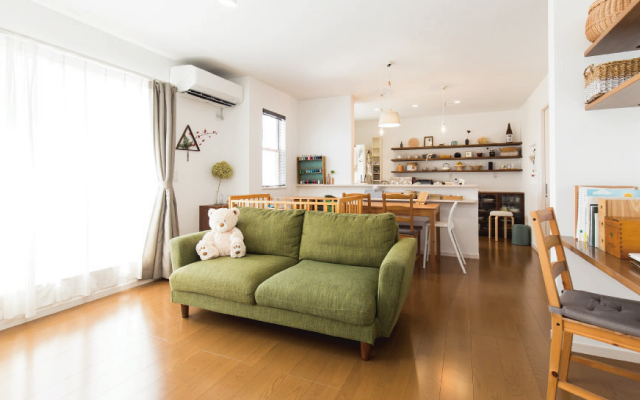 仕事と家庭を両立した併用住宅の画像