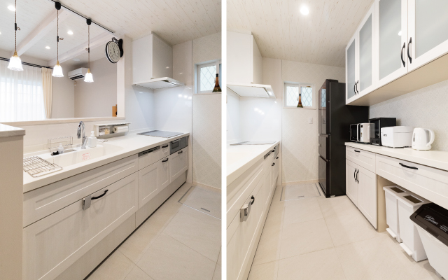 ワンちゃんとの暮らしを楽しむ家の画像