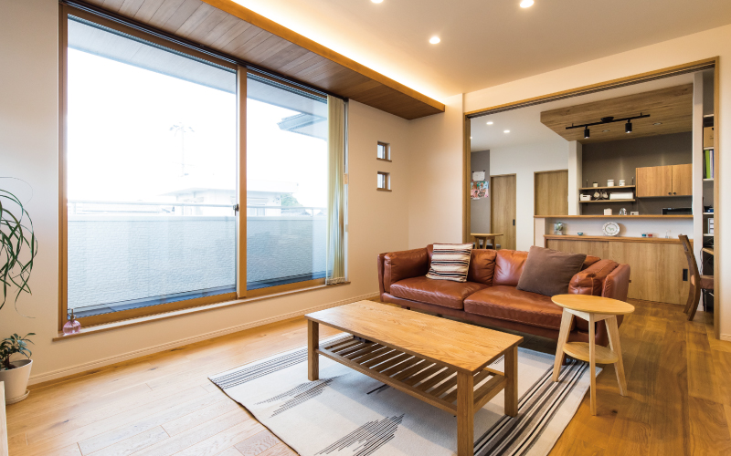 2階リビングの明るい家 の画像1