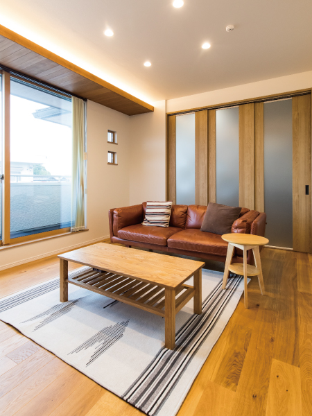 2階リビングの明るい家 の画像4