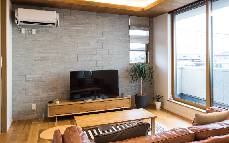 2階リビングの明るい家 の画像2