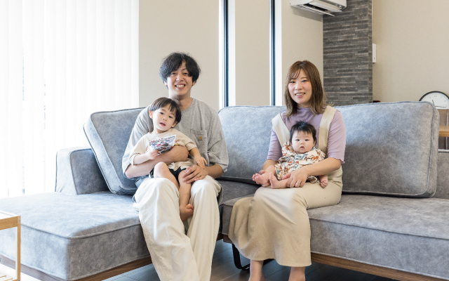 家族の距離が近い平屋の家 の画像3