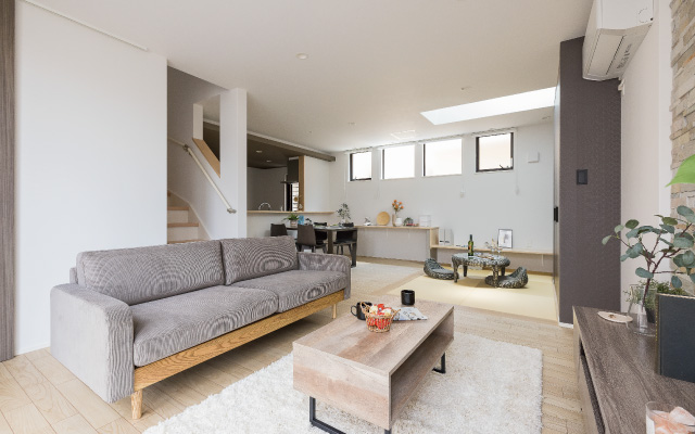 天窓のある家の画像