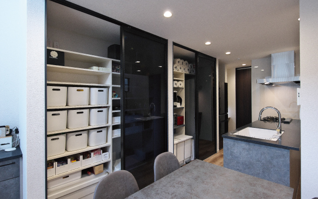 採光の取れたデザイン性に優れた家の画像