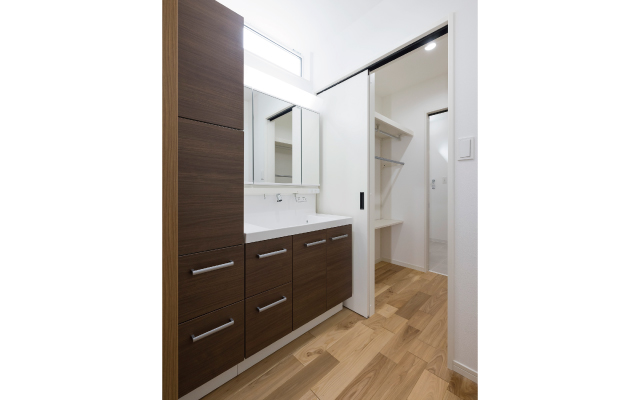 便利な動線で快適に暮らせる家の画像