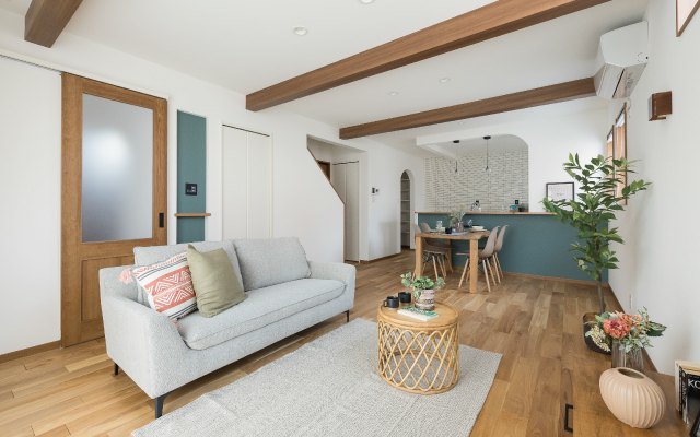 便利な動線で快適に暮らせる家の画像