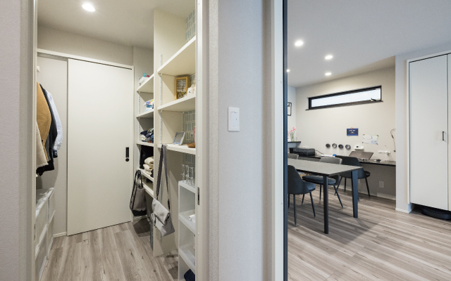 生活を豊かにする小さな工夫を重ねた家の画像