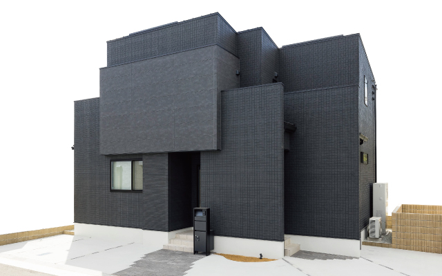 くつろぎテラスのある家の画像