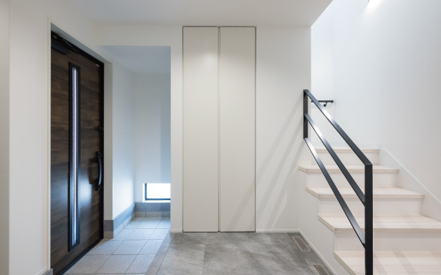 2階リビングでのびのびと暮らすの画像