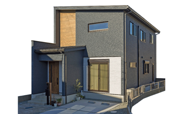 未来を彩る、小あがり和室の家の画像