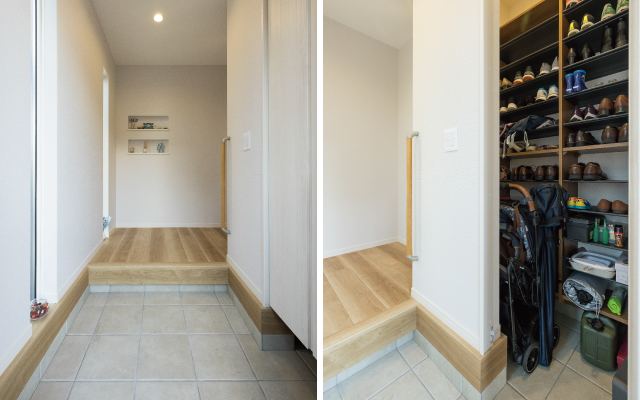 未来を彩る、小あがり和室の家の画像