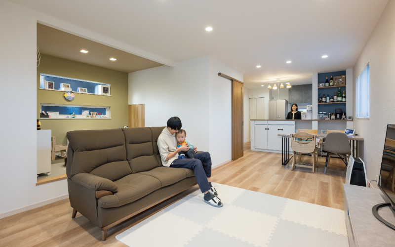 未来を彩る、小あがり和室の家 の画像2