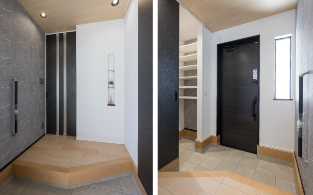 ゆとりの収納で片付け上手になれる家の画像