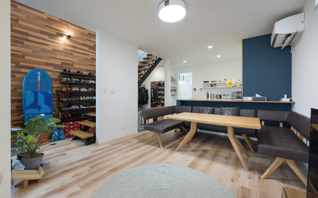 土間×リビング＝カッコいい暮らしの画像