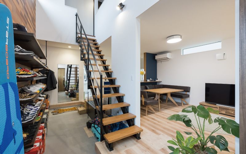 土間×リビング=カッコいい暮らし の画像1