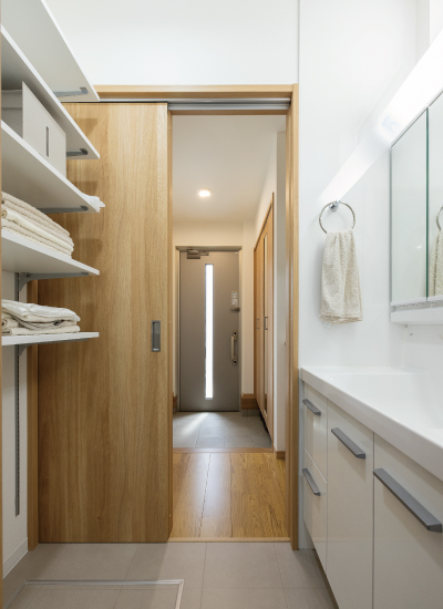 『平屋ベース』１階で日常生活が完結 の画像4