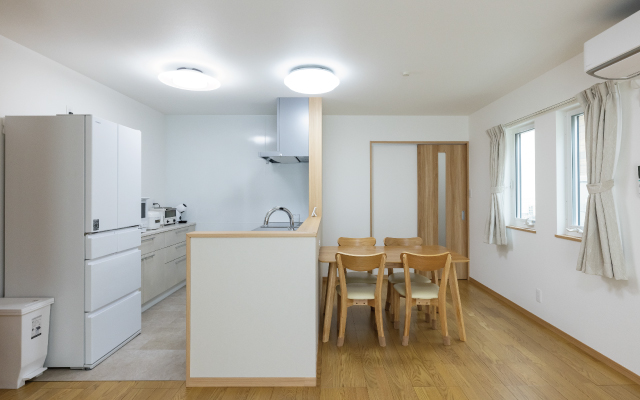 『平屋ベース』１階で日常生活が完結の画像