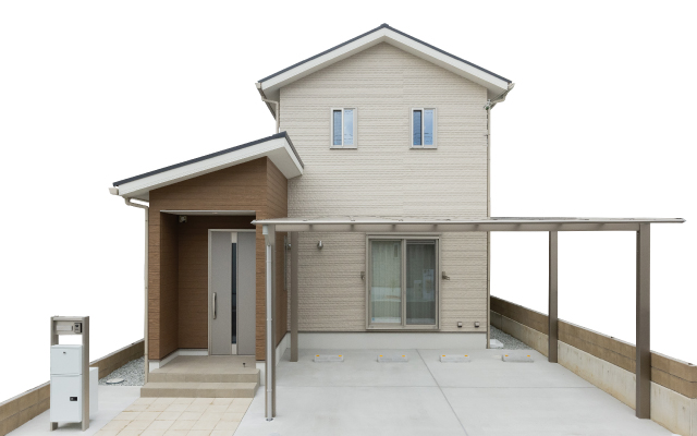 『平屋ベース』１階で日常生活が完結の画像