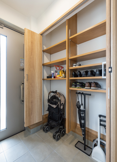 『平屋ベース』１階で日常生活が完結 の画像5