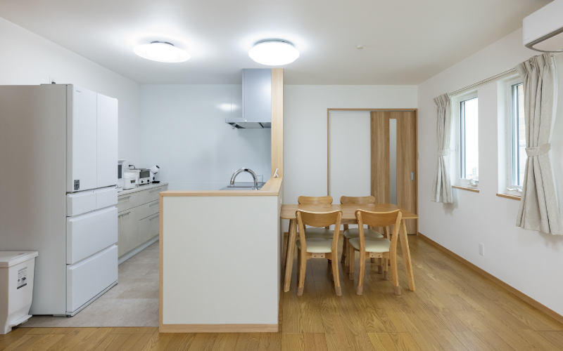 『平屋ベース』１階で日常生活が完結 の画像2