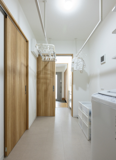 『平屋ベース』１階で日常生活が完結 の画像7