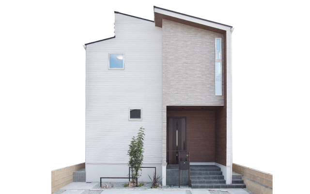 スキップフロアの家の画像