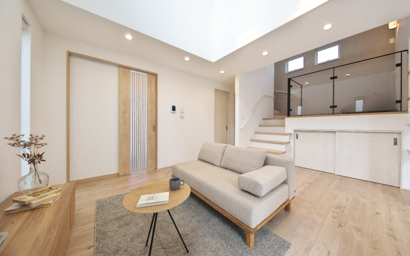 スキップフロアの家 の画像2