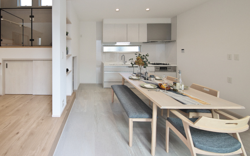 スキップフロアの家 の画像3