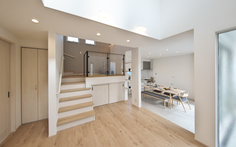 スキップフロアの家 の画像1