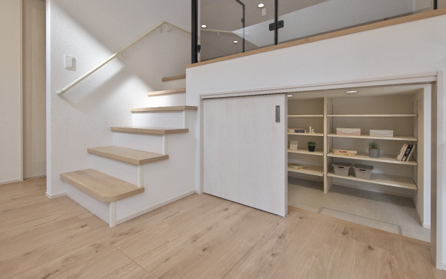 スキップフロアの家 の画像6