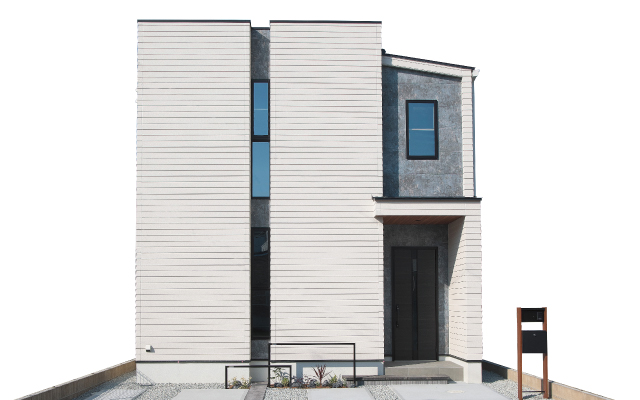 ロースタイルリビングの家の画像